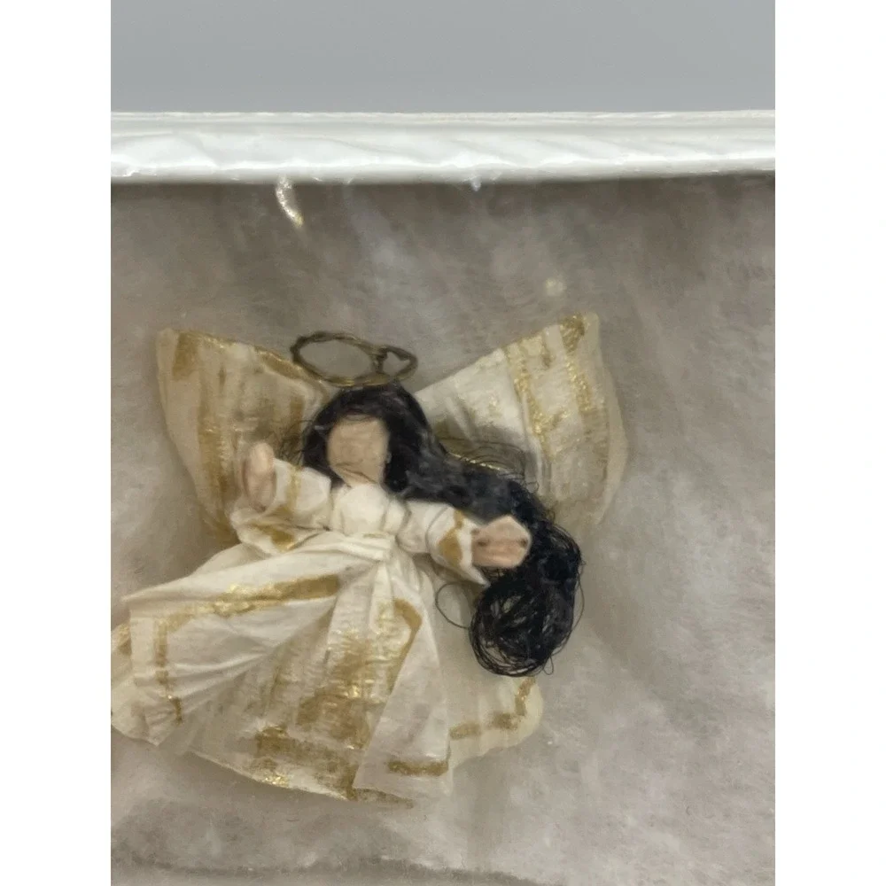 Vintage Hand Crafted Angel Pin Probably Haunted‎